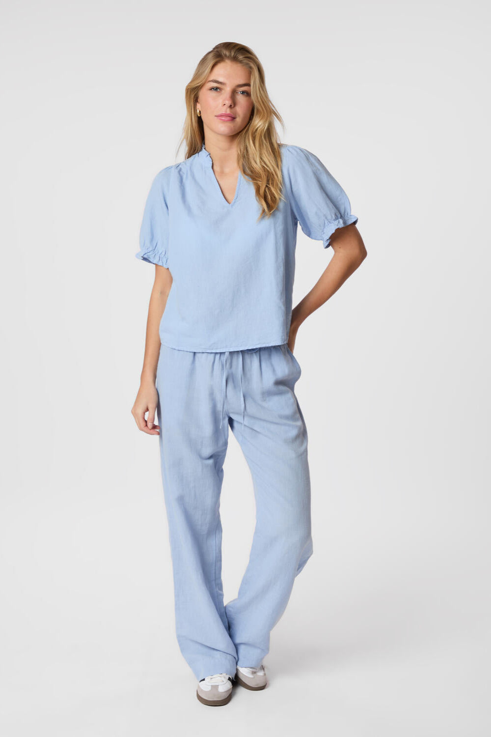 Sonar hørbukser - lyesblå